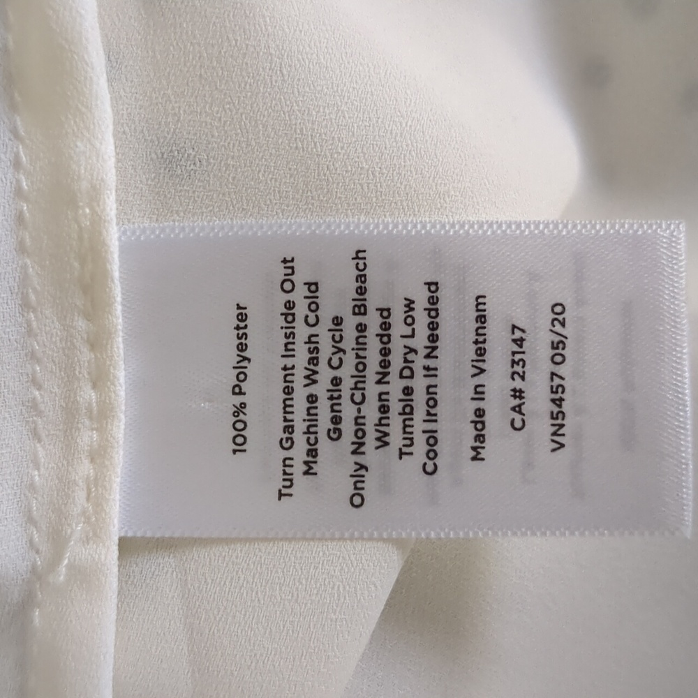 Talbots - Ruffle Trim Blouse - Ivory - Picture 7 of 7
